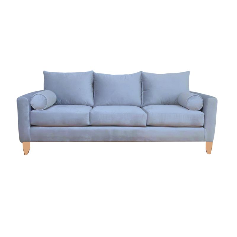 GENERICO - SOFA INDU 3 CUERPOS CHENILLE GRIS