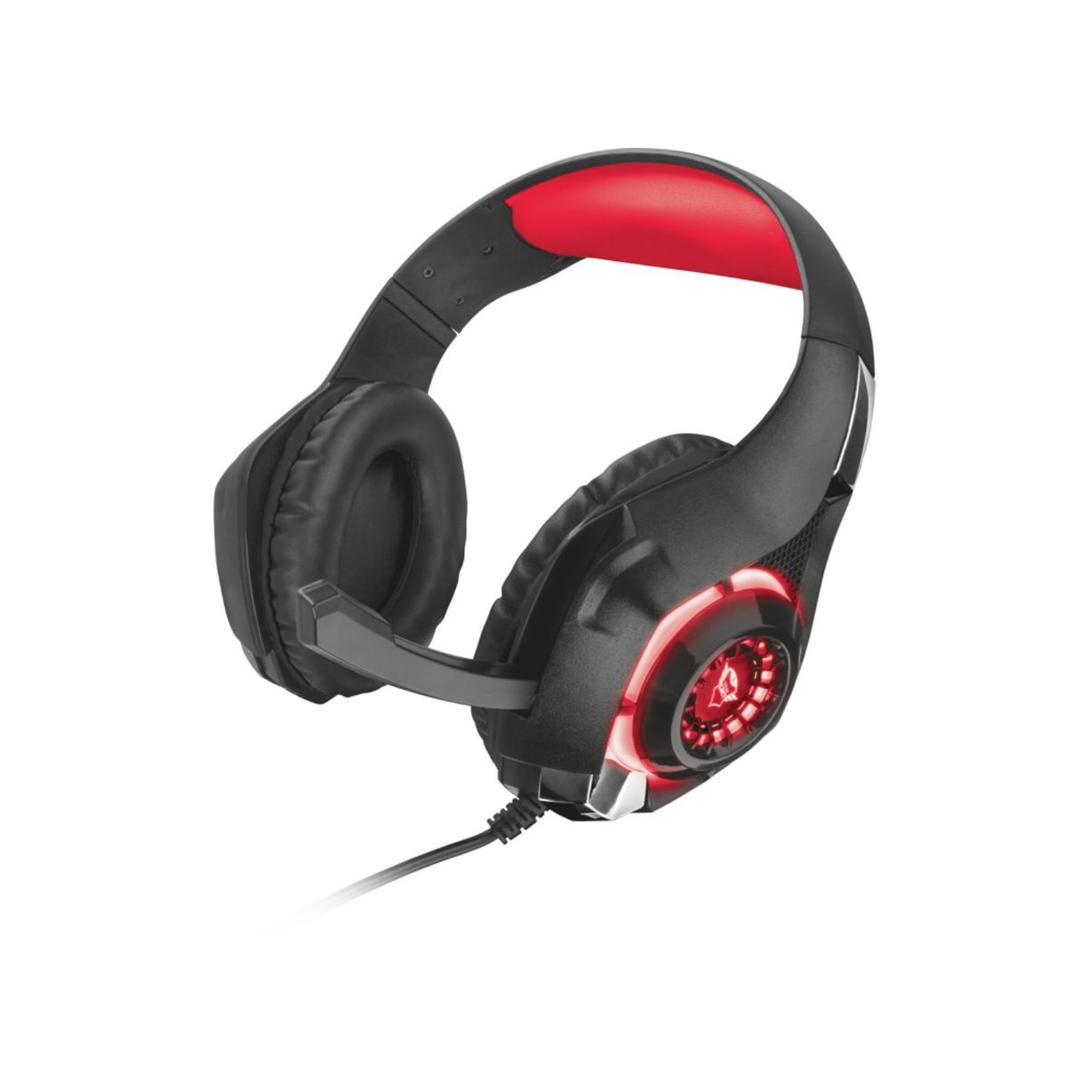 TRUST - Audífonos Gamer Gxt 313 Nero Led Rojo - SC