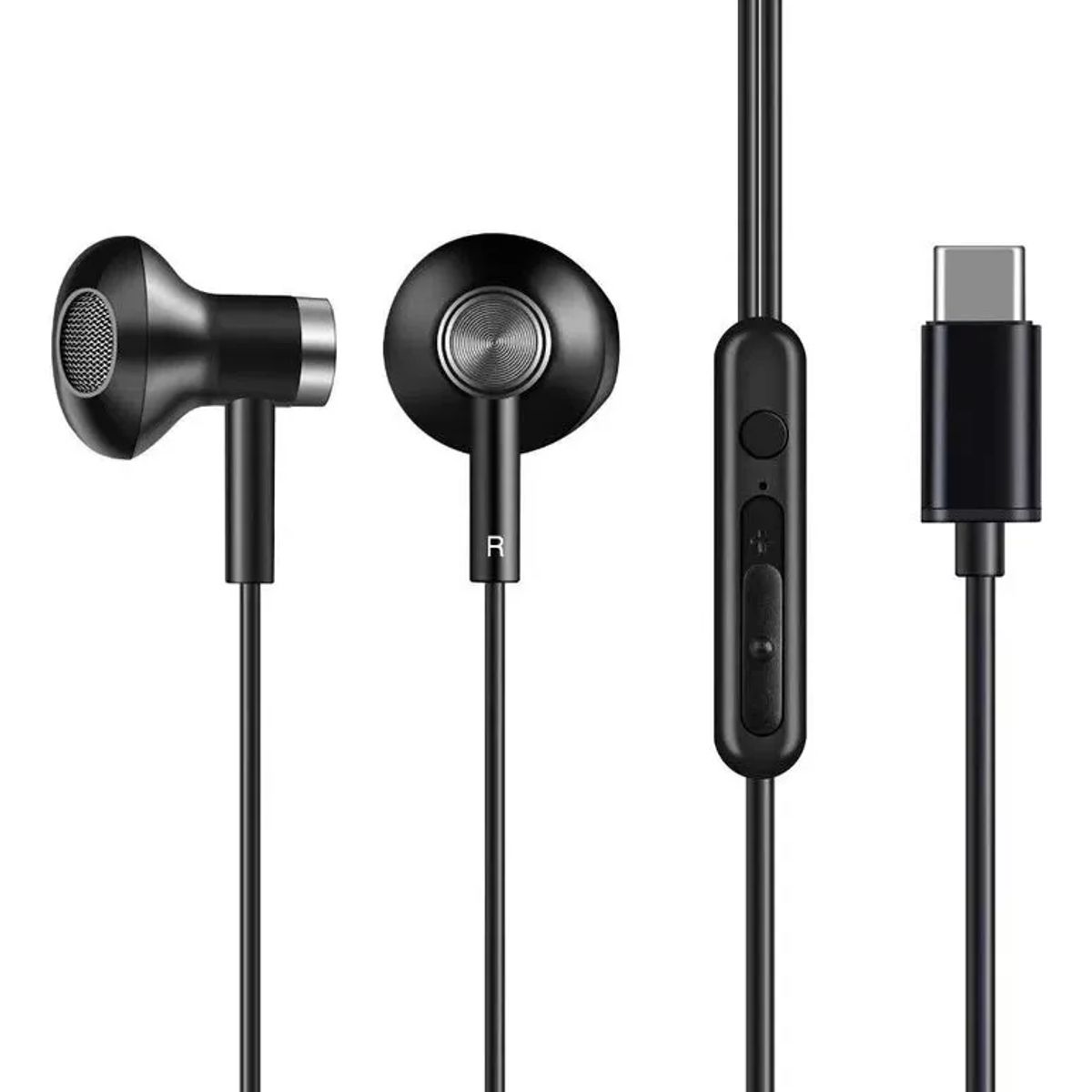 AIWA - Audifonos Manos Libres Usb Tipo C Aiwa Aw-i60tc Negros