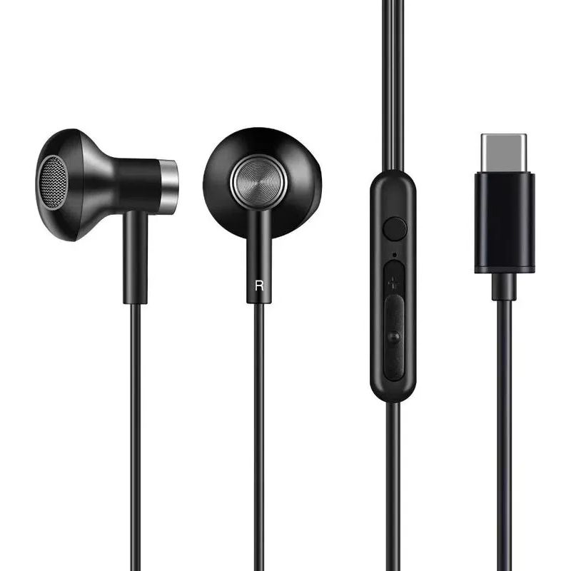 AIWA - Audifonos Manos Libres Usb Tipo C Aiwa Aw-i60tc Negros