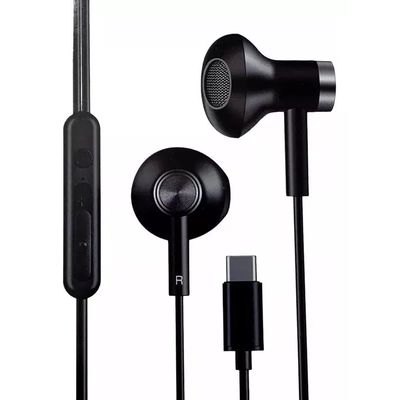 Imagen 2 del producto Audifonos Manos Libres Usb Tipo C Aw-i60tc Negros