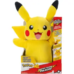 POKEMON - Peluche Pikachu 25 Cm. Con Luces Y Sonidos