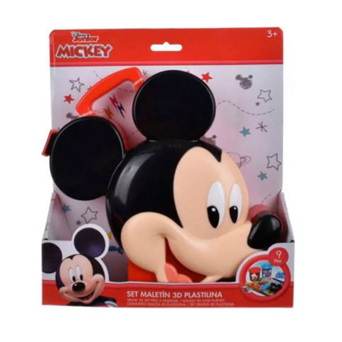 ANSALDO - Masas Plastilina Plasticina Moldeables Juego Niños Mickey 3d
