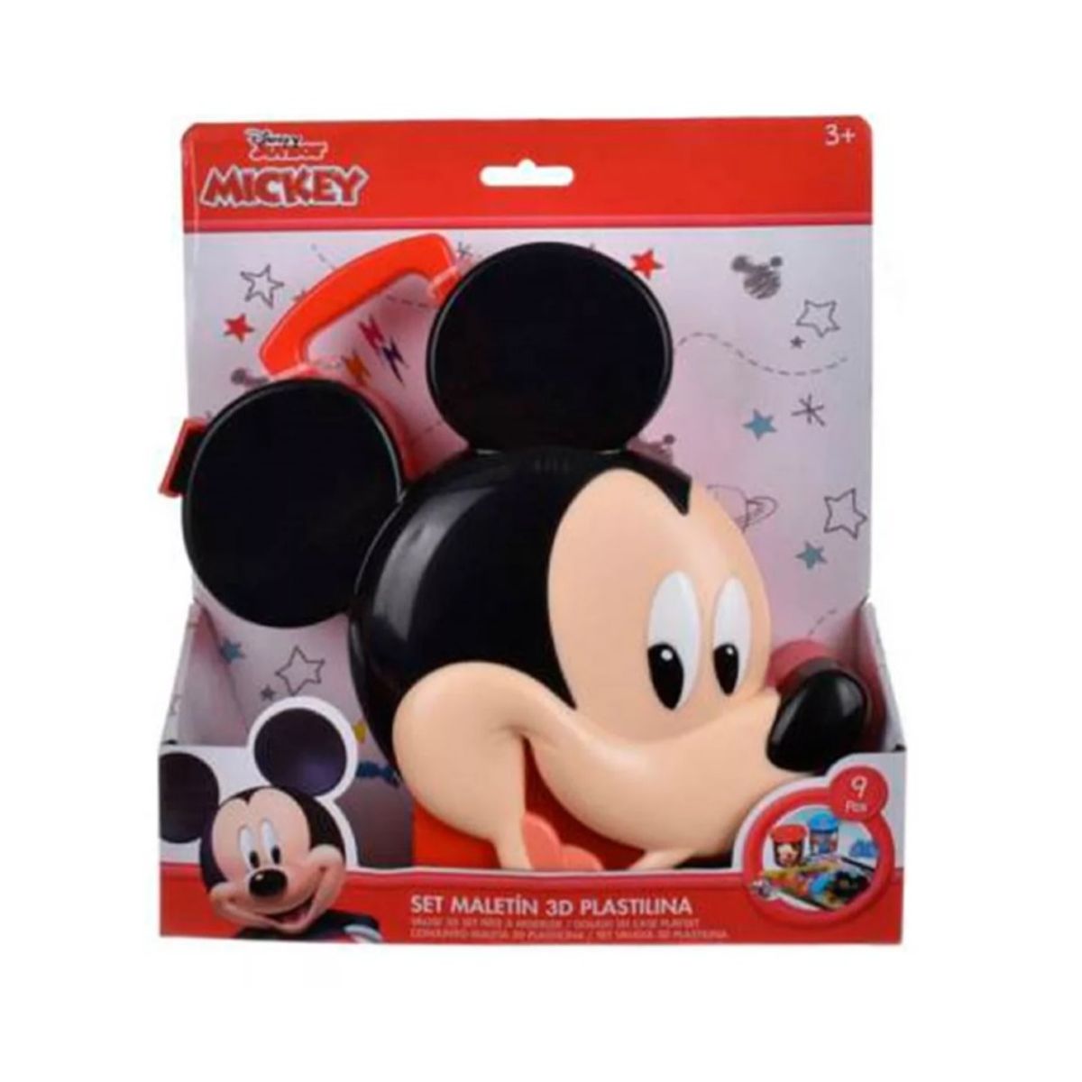 ANSALDO - Masas Plastilina Plasticina Moldeables Juego Niños Mickey 3d