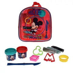 ANSALDO - Plastilina Infantil Niños 3 Años Mochila Mickey Disney
