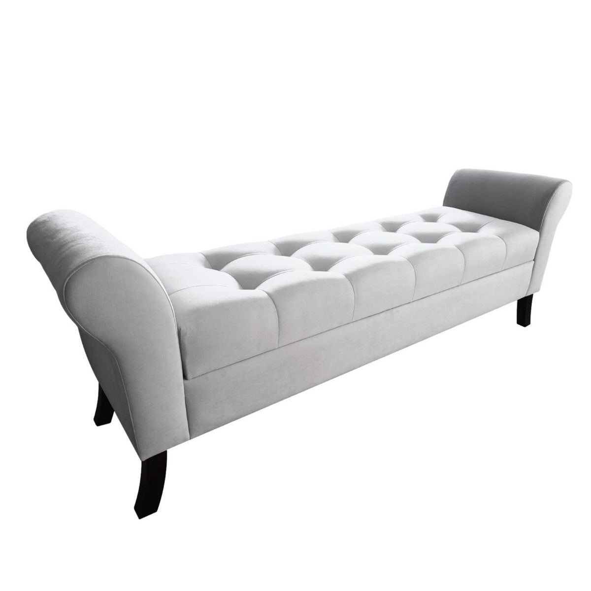 GENERICO - Banqueta Baúl Tucson Color Crudo Tamaño King 170x45x60cm