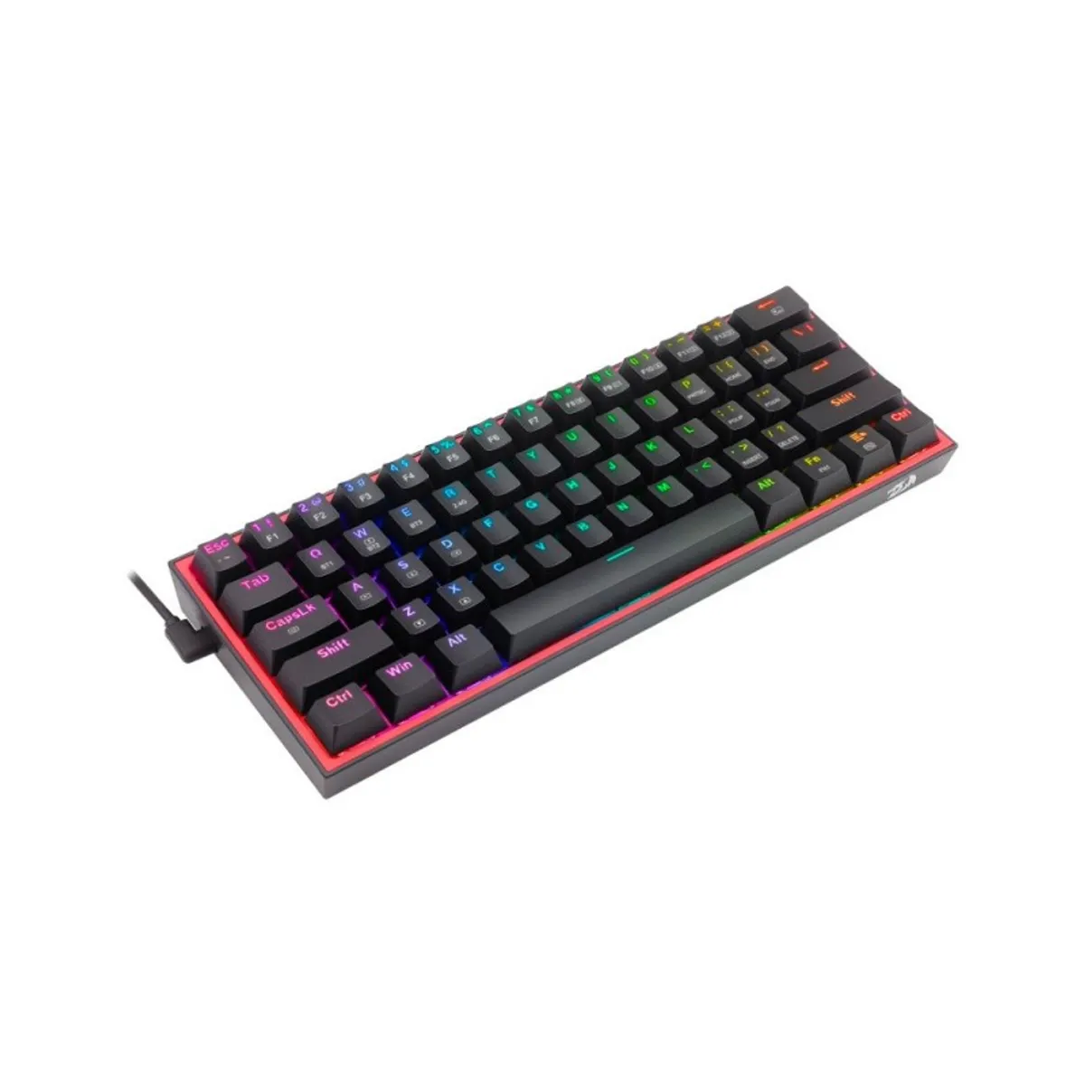 REDRAGON - Redragon Fizz Pro K616-RGB Bluetooth 5.0 NEGRO