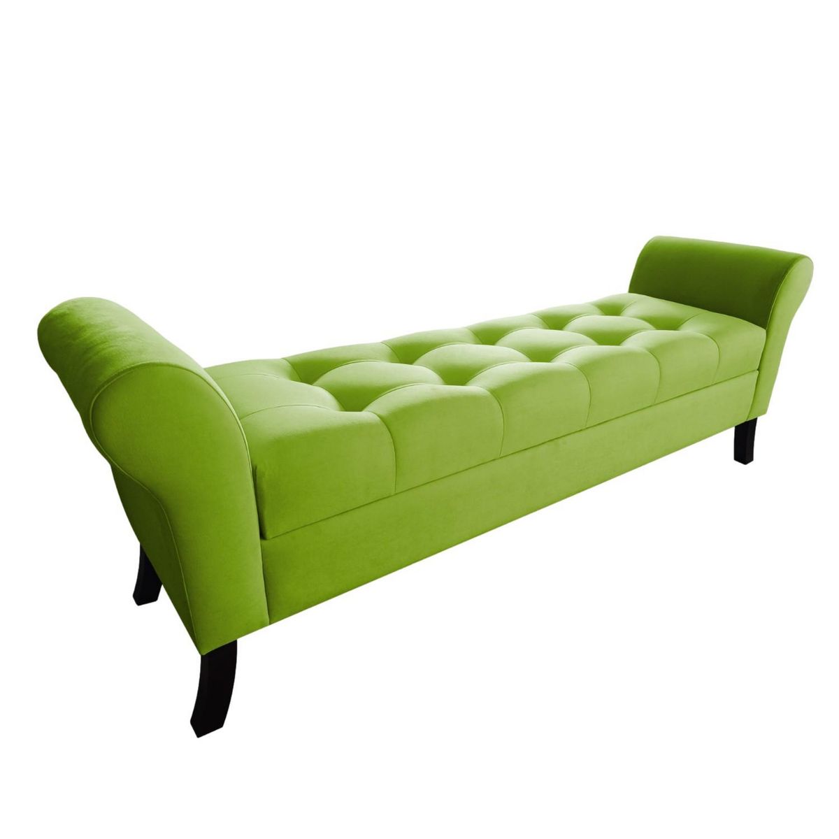 GENERICO - Banqueta Baúl Tucson Color Pistacho Tamaño King 170x45x60cm