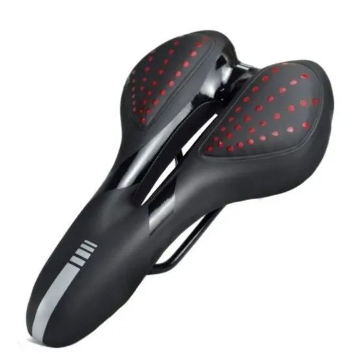 KUANGYE - Sillín Gel Anti Prostático Asiento Bicicleta Deportivo