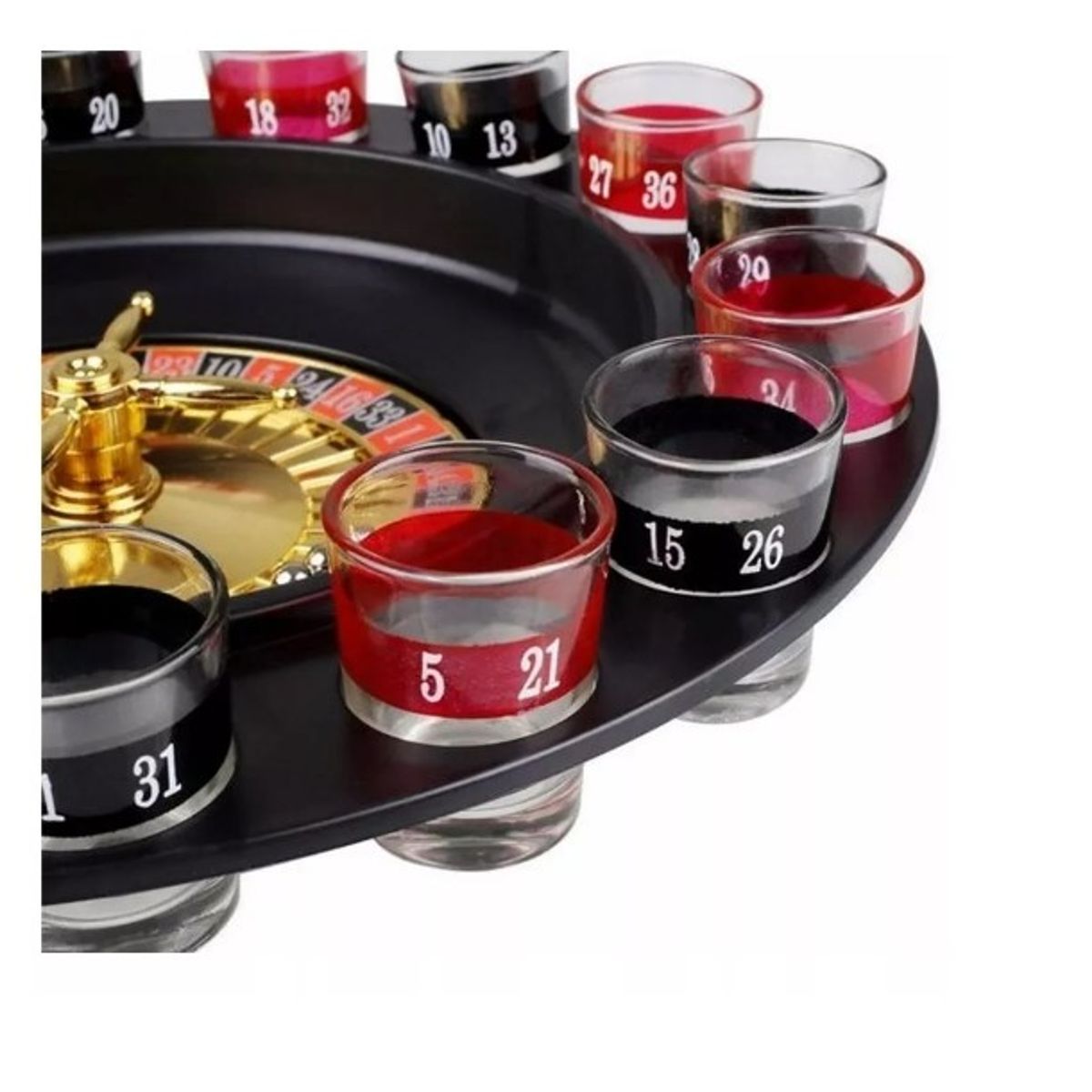 DBLUE - JUEGO DE RULETA CASINO SHOTS