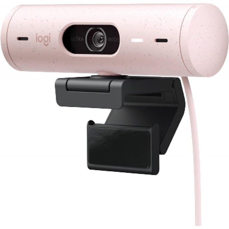 LOGITECH - Logitech Brio 500 Full HD Webcam rosa