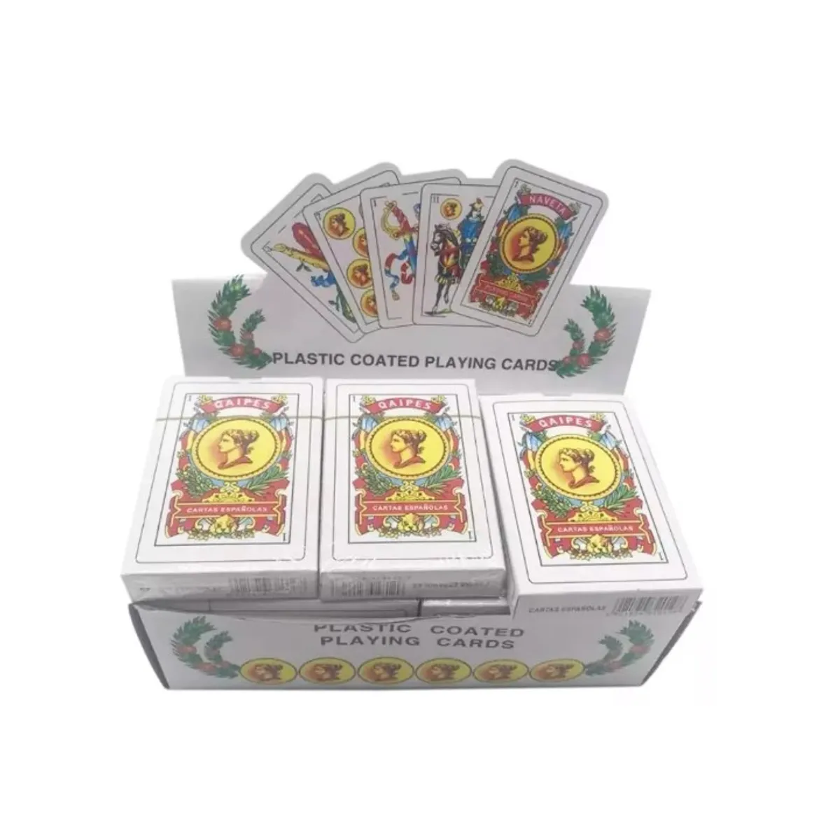 DBLUE - NAIPE ESPAÑOL 12 MAZOS DE CARTAS