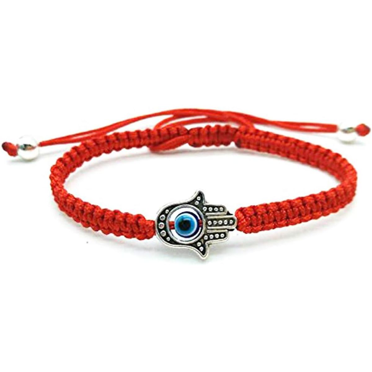 OEM - Pulsera Ojo Turco Mano De Fátima Hilo Rojo Amuleto