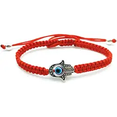 OEM - Pulsera Ojo Turco Mano De Fátima Hilo Rojo Amuleto
