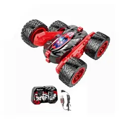 GENERICO - AUTO CONTROL REMOTO 4x4 ACROBATA GIRO 360 LUCES
