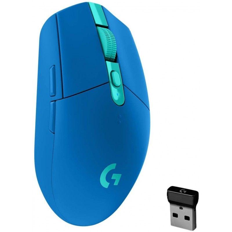 LOGITECH - Mouse inalámbrico G305 azul LIGHTSPEED
