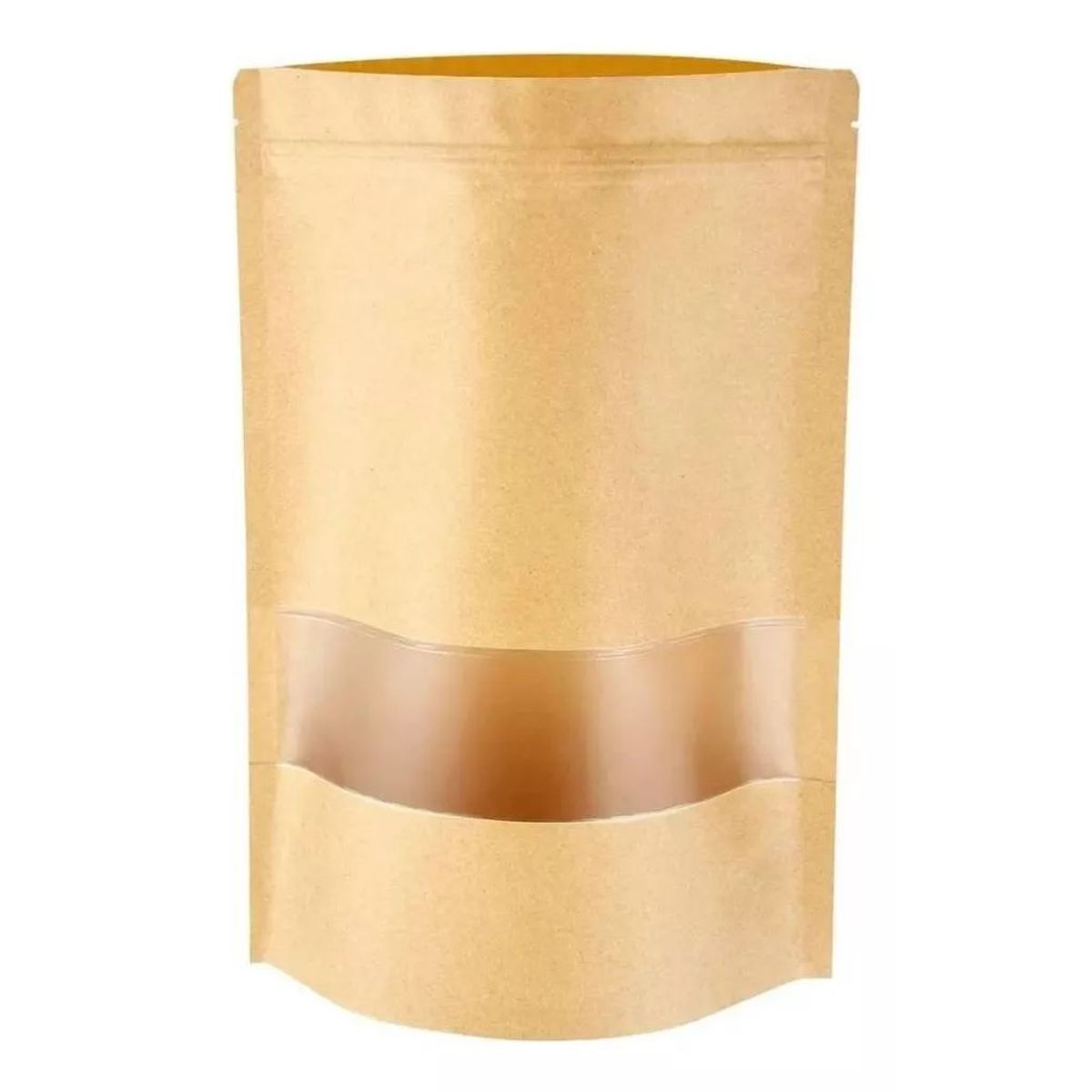 KUANGYE - 150 Bolsa Doypack Kraft 9x14cm