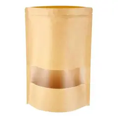 KUANGYE - 150 Bolsa Doypack Kraft 9x14cm