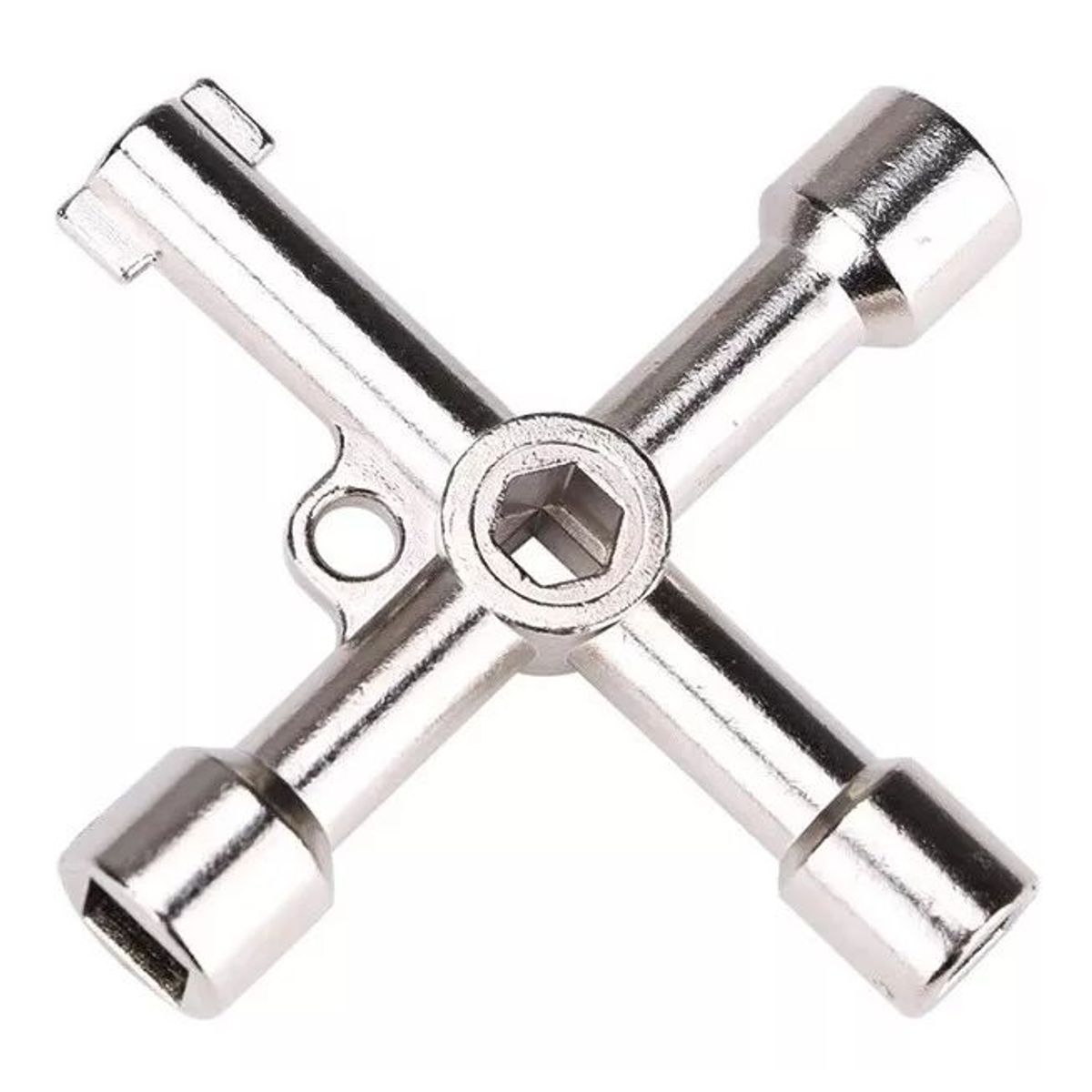 KUANGYE - Llave 4 Vías / Cabezas Para Gabinetes Eléctricos Ascensores