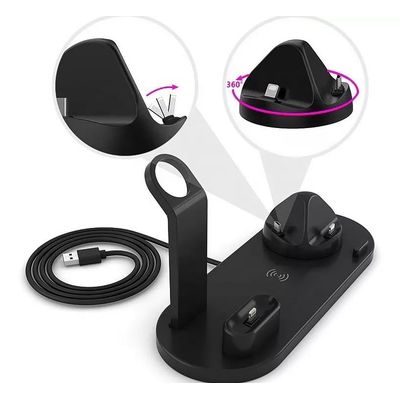 Imagen 2 del producto Cargador Inalambrico 10w Estación Para iPhone 3 En 1