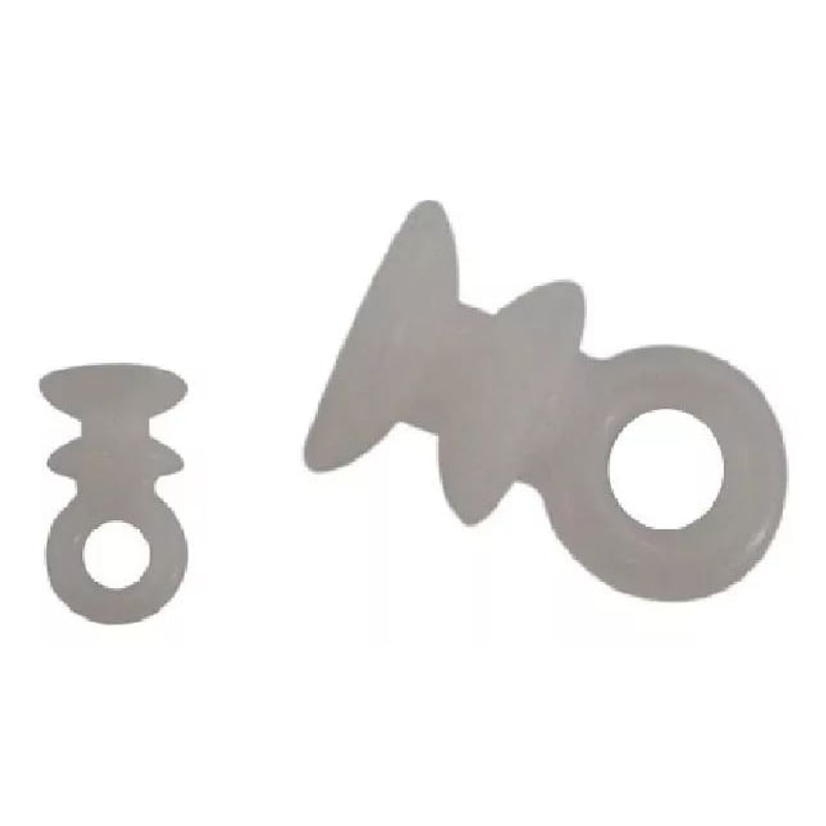 KUANGYE - Deslizadores Para Cortina De Riel 100 Unidades