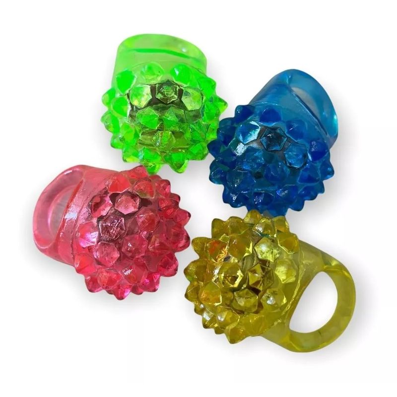 KUANGYE - Pack De 20 Anillos Luminosos Surtidos