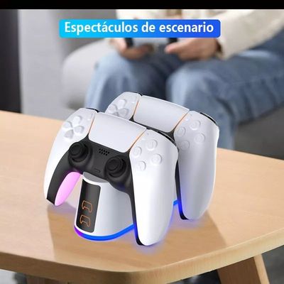 Imagen 2 del producto Cargador Joystick Duales Estacion De Carga Ps5 Mando Juego