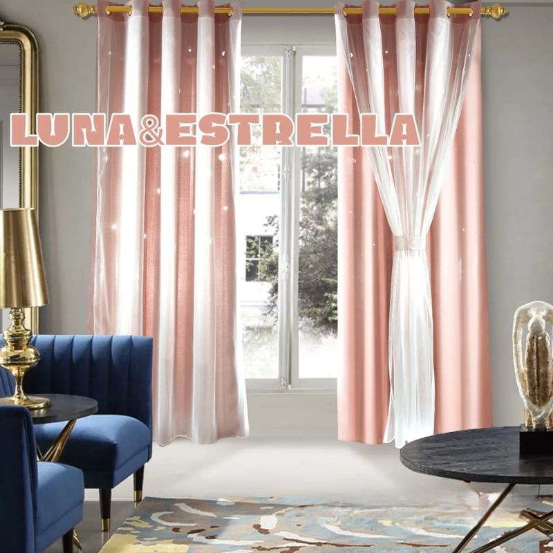 GENERICO - CORTINAS LUMINOSAS  CON VISILLOS
