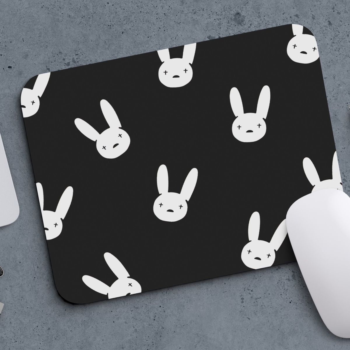 GENERICO - Mouse pad Bad Bunny M465 24x19 cm x 3 mm  Neopreno ANHIZ