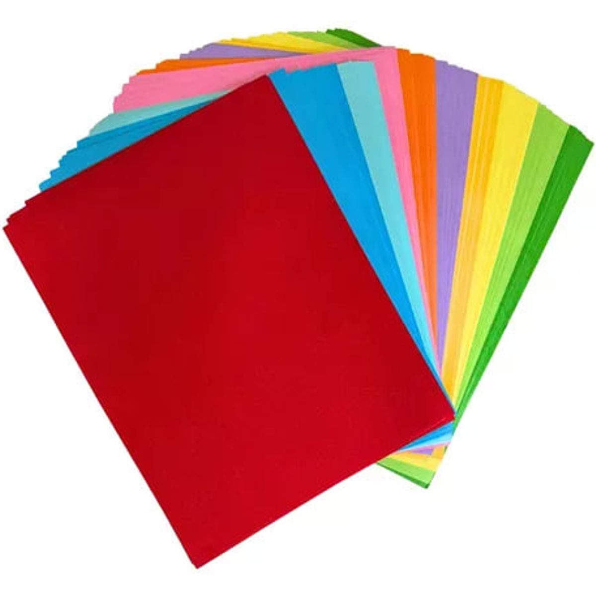 MOTARRO - Papel De Colores A4 80 g Lisa De 100 Hojas Colores Varios