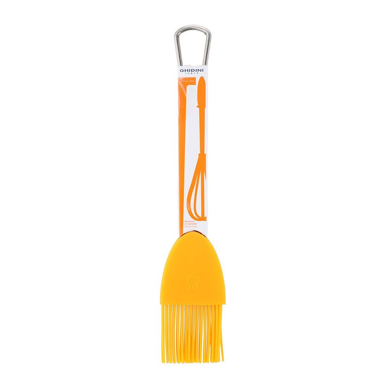 GHIDINI - Brocha de Silicona Naranjo Easy Dolce
