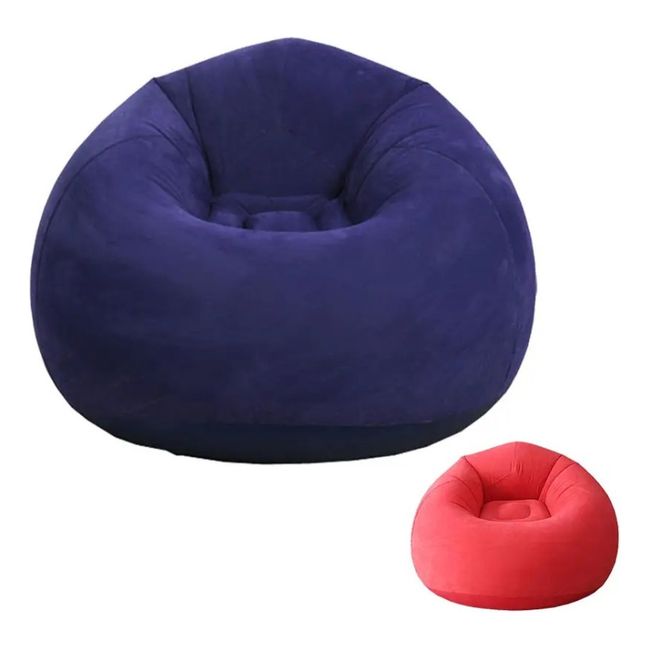 U BUY - Sillón Inflable Puffs Inflables Sofá Ergonomico Camping Xl
