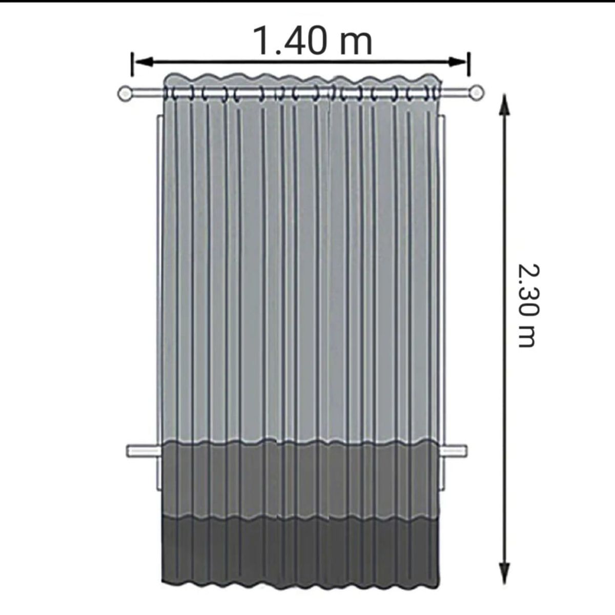 GENERICO - CORTINAS LUMINOSAS  CON VISILLOS