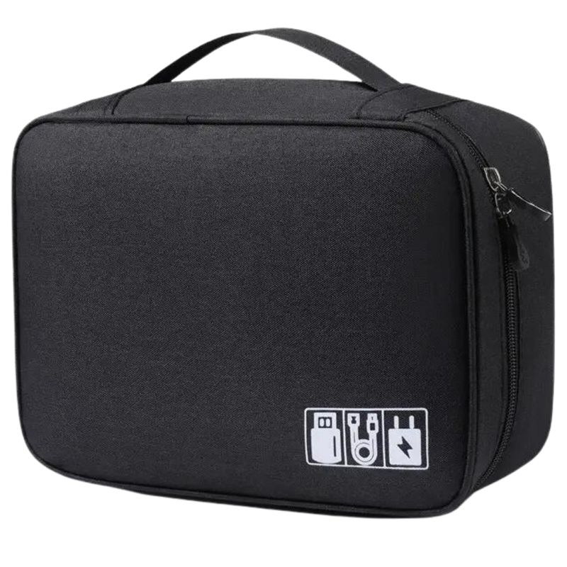 GENERICO - Bolso Organizador De Cables Usb Accesorios Viajero