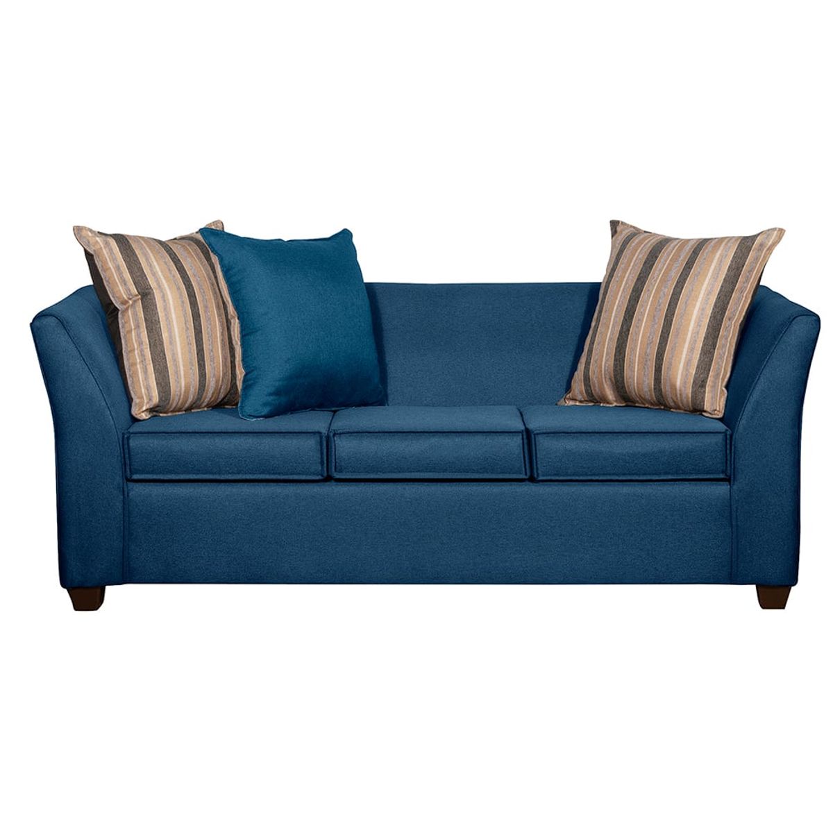 RUZAM MOBEL - SOFA DIVEAN 3 CUERPOS  AZUL LINO