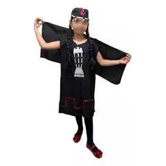 TODODISFRACESCHILE - Disfraz Traje Mapuche Niña Completo Tall 2