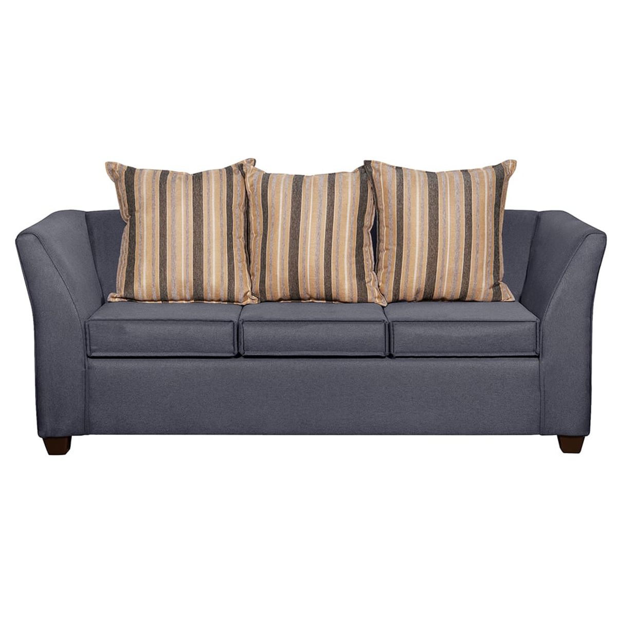 RUZAM MOBEL - SOFA DIVEAN 3 CUERPOS  GRIS LINO