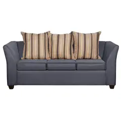 RUZAM MOBEL - SOFA DIVEAN 3 CUERPOS GRIS LINO