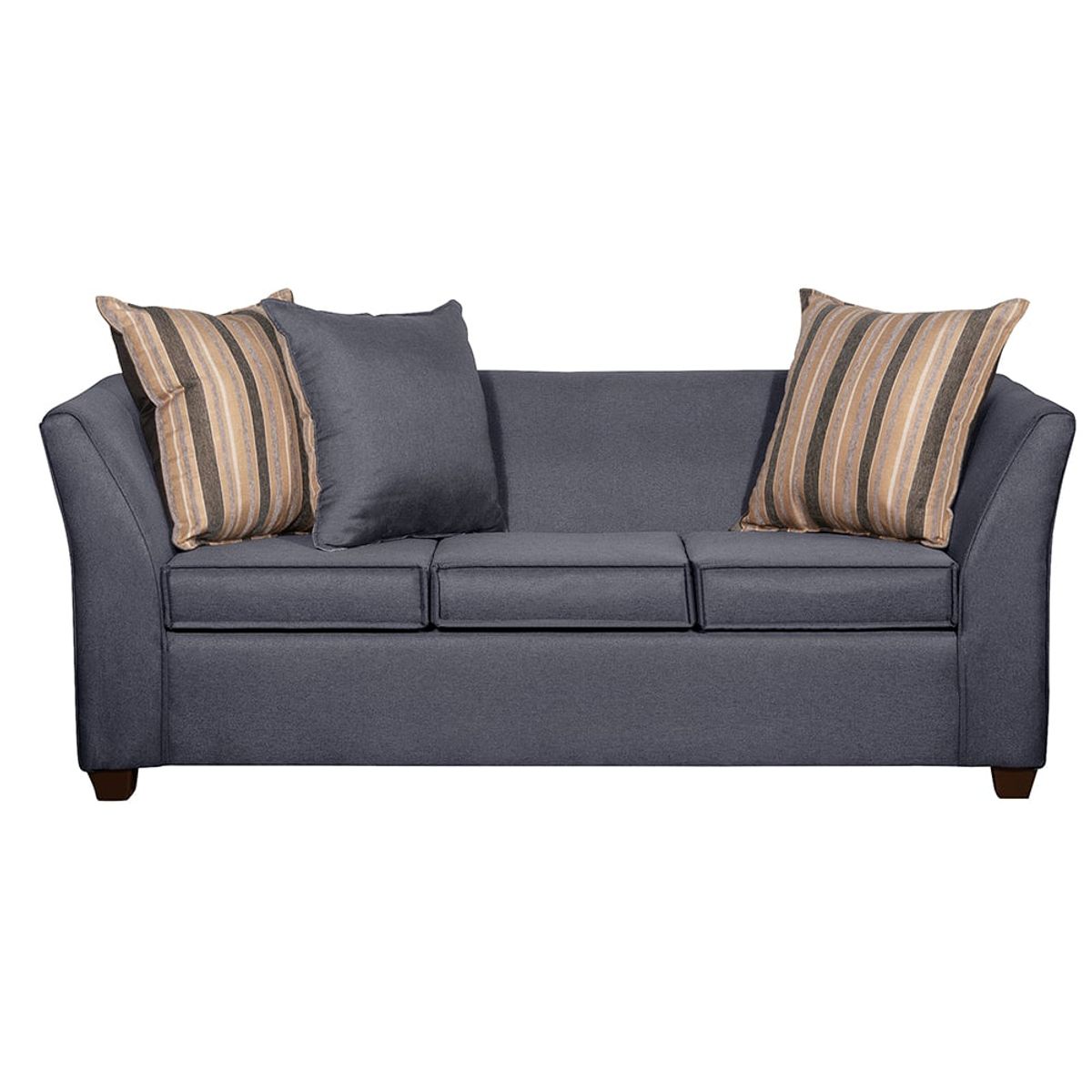 RUZAM MOBEL - SOFA DIVEAN 3 CUERPOS  GRIS LINO