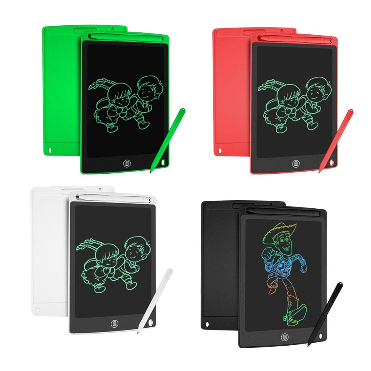 GENERICO - Pizarra Lcd Magica 8.5 Niños Multicolor Dibujo