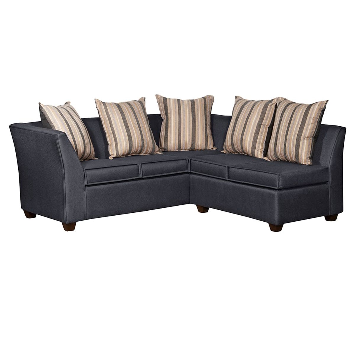 RUZAM MOBEL - SECCIONAL DIVEAN 5 CUERPOS  MARENGO