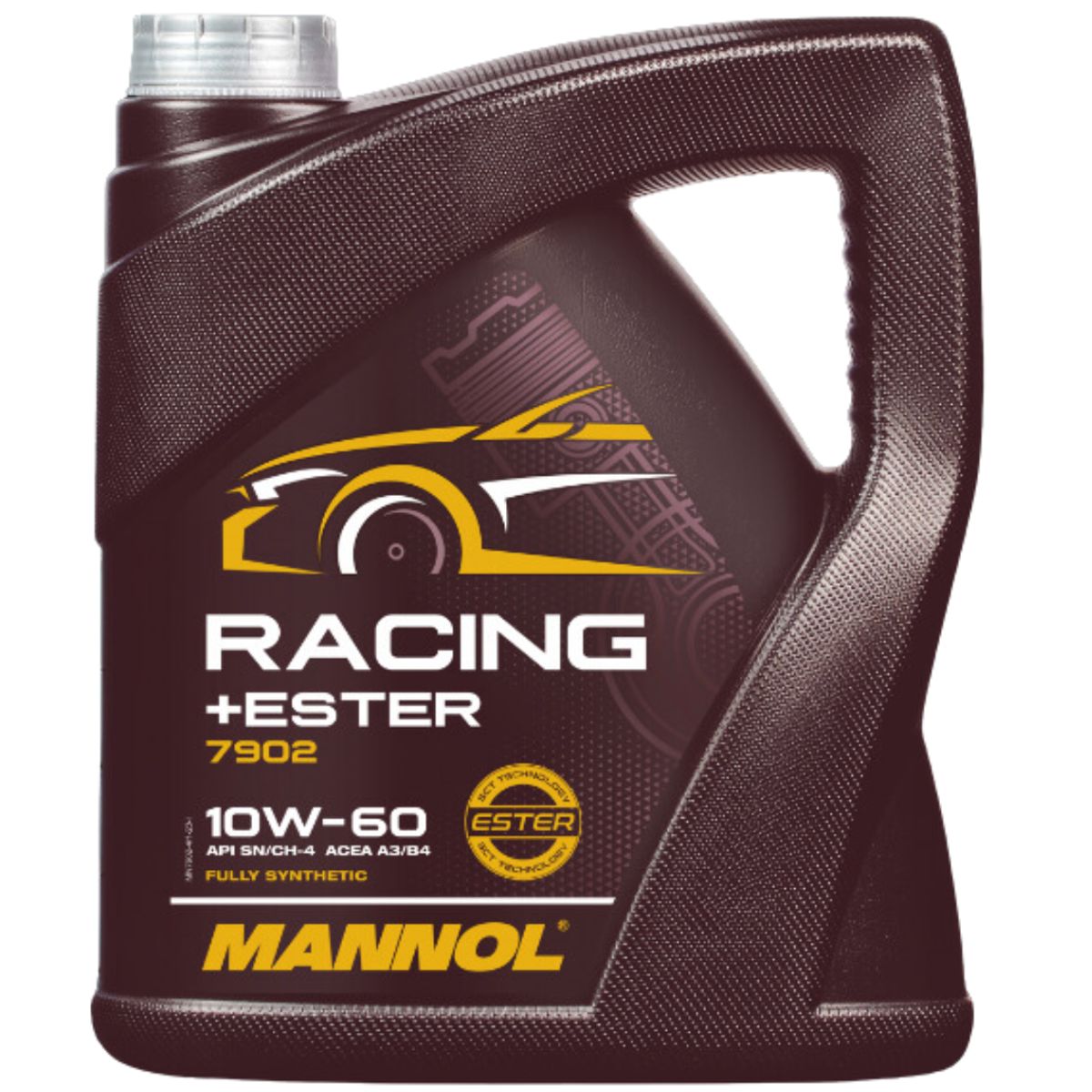 QUIMICA ALEMANA - Aceite Lubricante 10w60 Mannol Racing Full Synthetic 4Lts