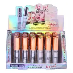 ROMANTIC BEAUTY - Brillo Labial Maquillaje Transparente con Glitter