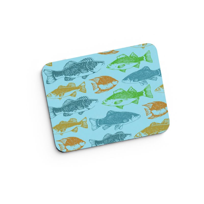 GENERICO - Mouse pad Peces  M451 24x19 cm x 3 mm  Neopreno ANHIZ