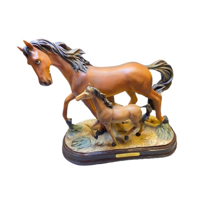 GENERICO - Figura Decorativa Caballos