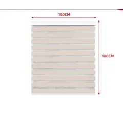 GENERICO - Cortina Roller Duo Black-Out Beige 150X180CM