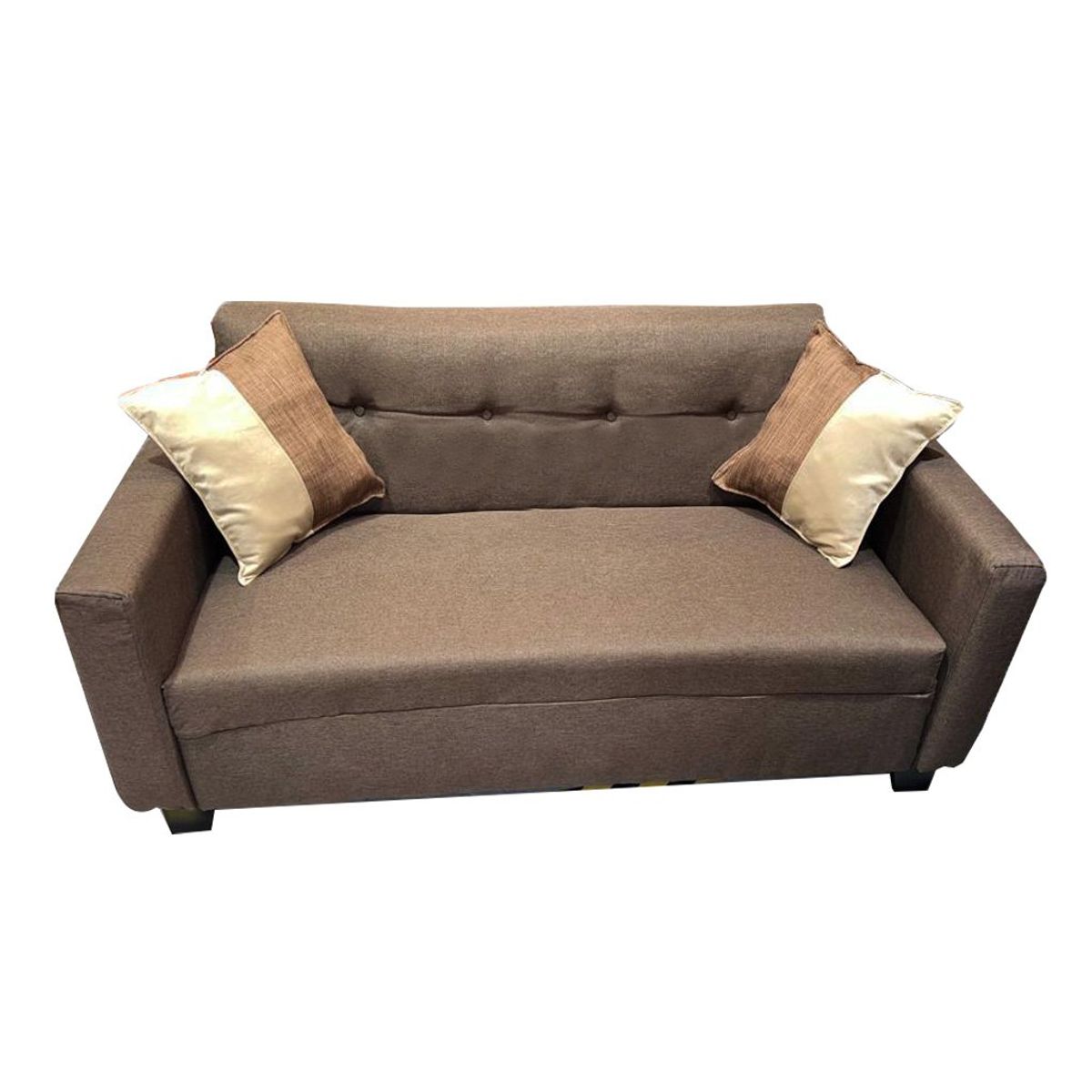 MUEBLES HVM - Sofa HVM alonso Cafe Lino 2C