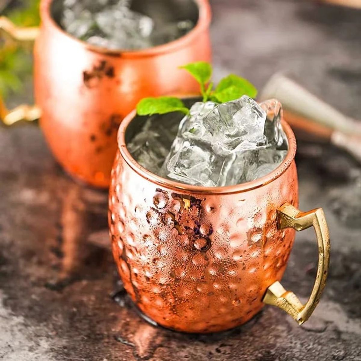GENERICO - Set De Vasos 4 Unidades 550ml Para Cocteles Moscow Mule