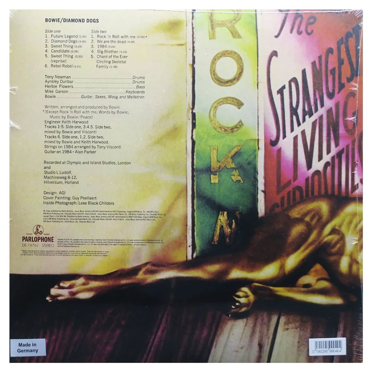 Parlophone - David Bowie - Diamond Dogs 50th Anniversary Vinilo