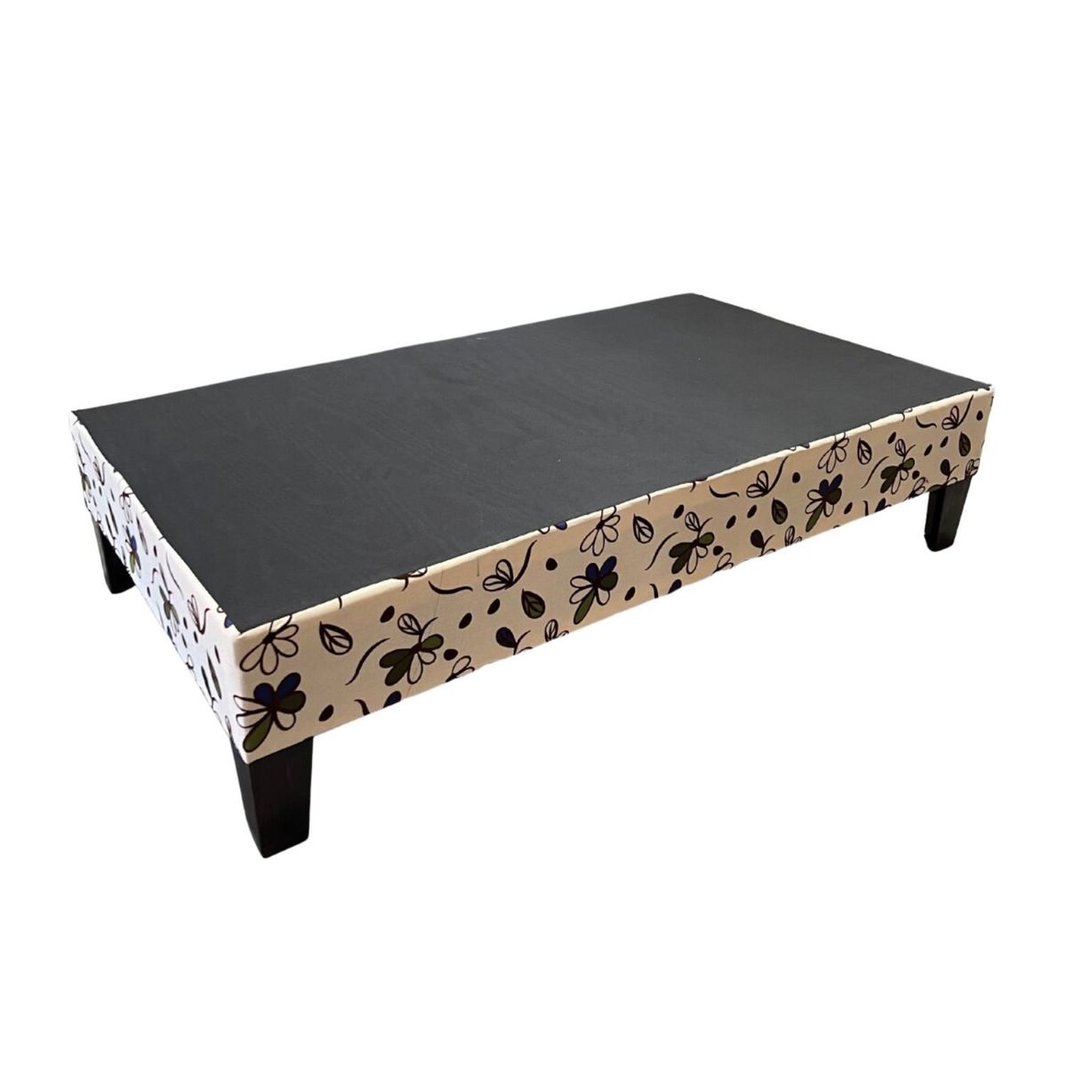 MUEBLES HVM - Base HVM Americana 1 P Flores Patas de Madera